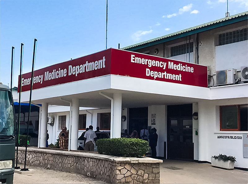 Emergency department entrance