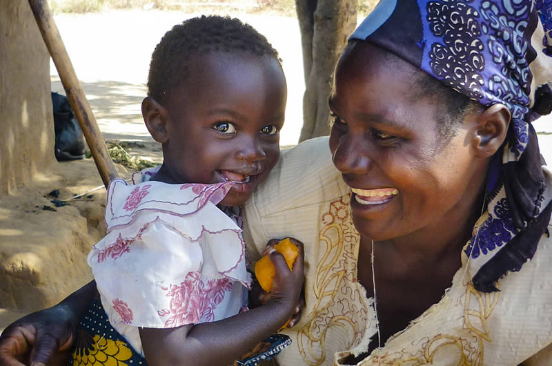 Having enough nutrient-rich food to eat prevents stunting, blindness, and death in young children. Abidin Erna/HKI